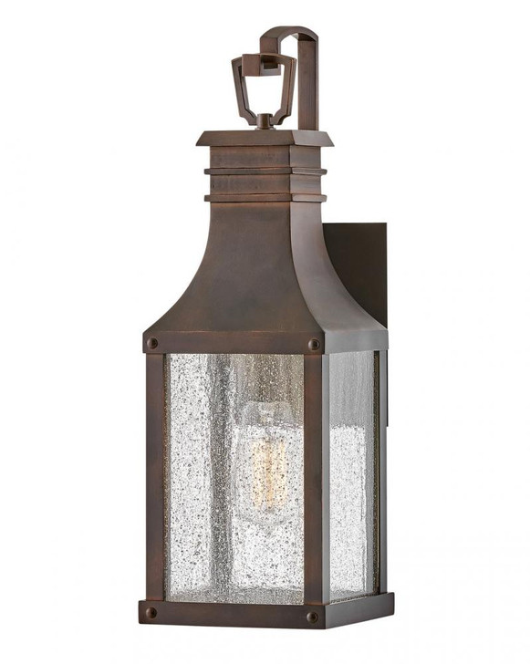 Beacon Hill Outdoor Wall Lantern, 1-Light, Copper, 18"H (17460BLC 9Q8HU)