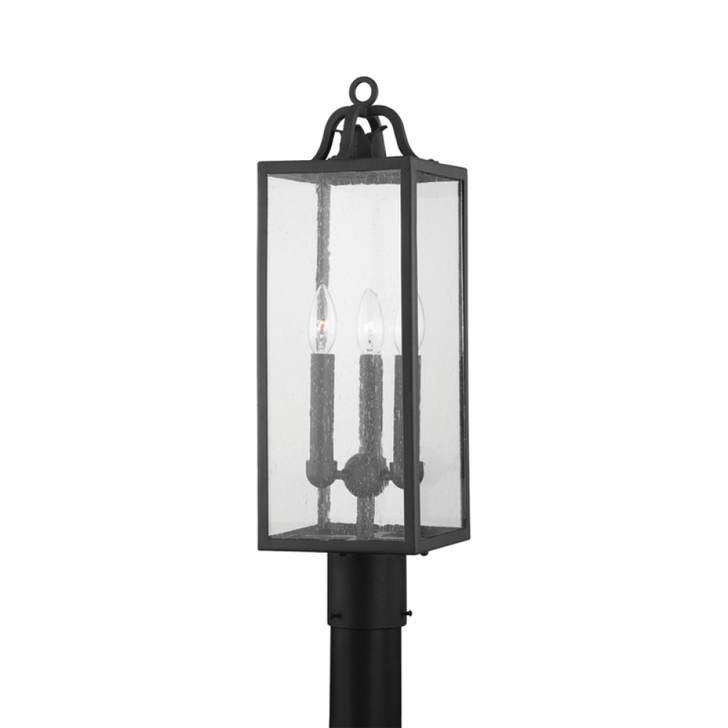 Caiden Pendant, 3-Light, Black, 22"H (P2067-FOR U9TZ)