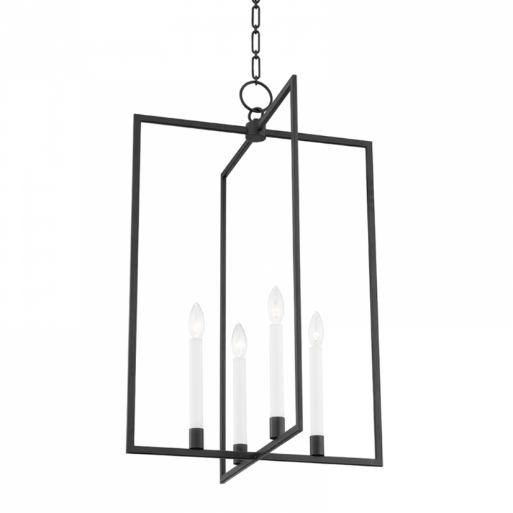 Middleborough Pendant, 4-Light, Aged Iron, 20"W (Mds422-Ai A8N3U)