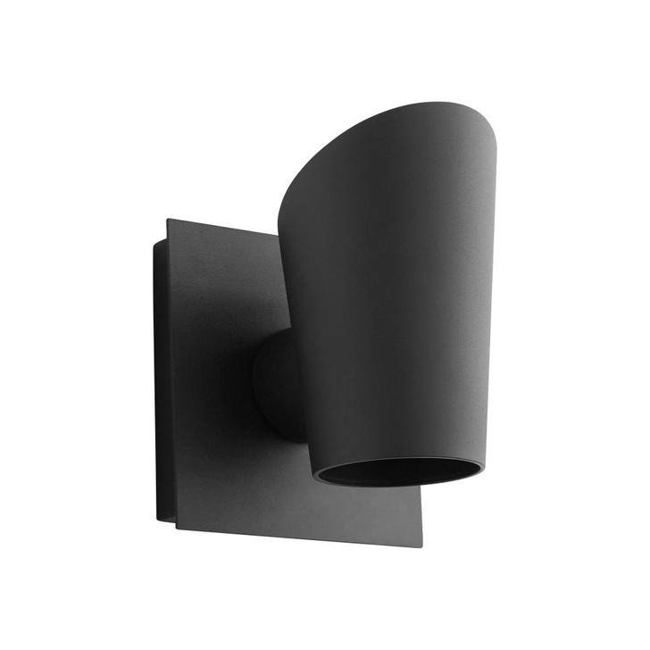 Pilot Outdoor Wall Sconce, 2-Light, LED, Black, 6.25"H (3-732-15 42Q2Y)