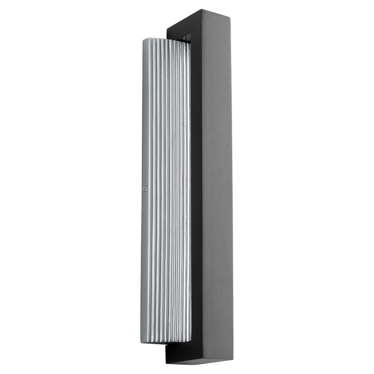 Verve Outdoor Wall Sconce, 1-Light, LED, Black , Black Shade, 21.75"H (3-763-15 42RZ8)