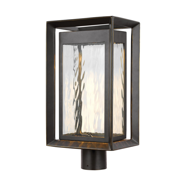 Urbandale Post Lantern, 1-Light, LED, Antique Bronze, 18.75"H (OL13707ANBZ-L1 706U6G2)