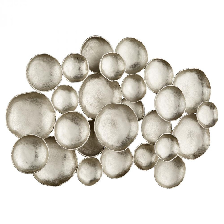 Gala Wall Decor, Silver, Aluminum, 29"W (11153 MGU21)