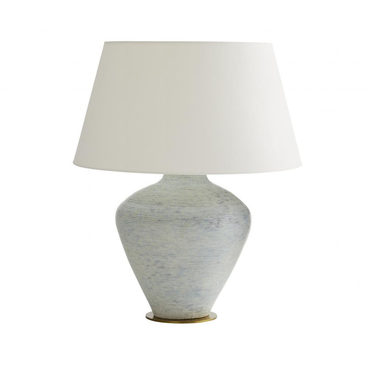 Kara Table Lamp, 1-Light, Adriatic Mist Porcelain, 27"H (11028-286 3MQKH)