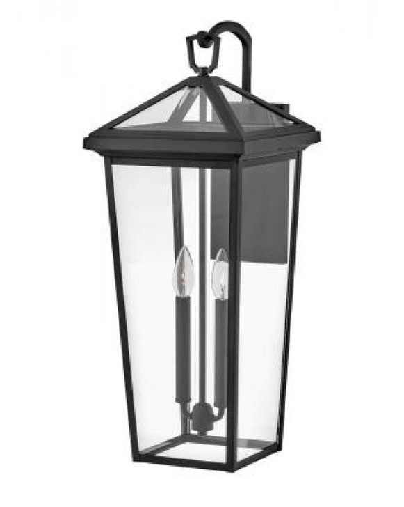 Alford Place Medium Wall Mount Lantern, 2-Light, Aluminum, 10"W (25658MB 9U59Y)