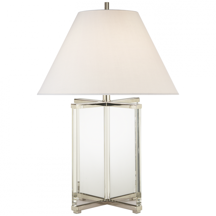 Cameron Table Lamp, 1-Light, Crystal, 28"H (SP 3005CG-L CZYWZ)