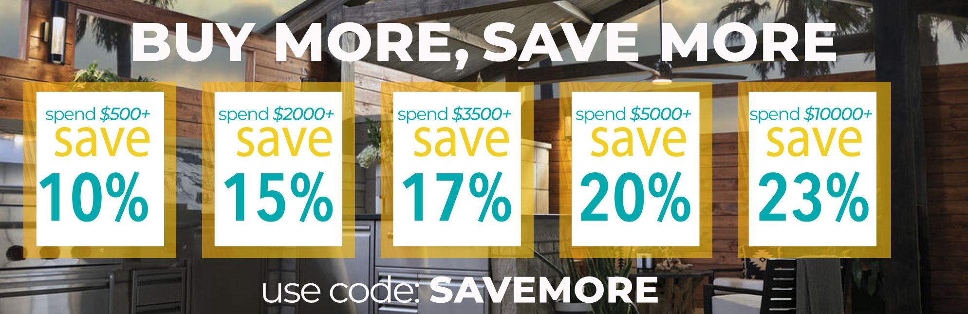 Use the Lighting Reimagined Buy More, Save More coupon to save up to 23% off on home decor and lighting products.