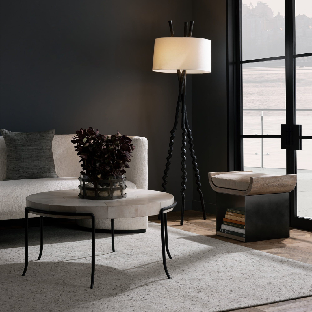 IDÉE　TRIPOD FLOOR LAMP　IDÉE Brightech Eden Tripod LED Floor Lamp – Mid Century Dimmable
