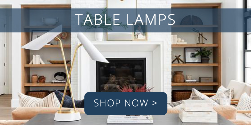 Shop traditional or contemporary table lamps from Lighting Reimagined for the living room, bedroom, or hallway. Order Now.