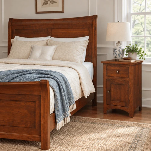Amish Avondale 1 Drawer 1 Door Nightstand — product view