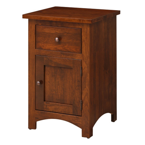 Amish Avondale 1 Drawer 1 Door Nightstand — product view 2