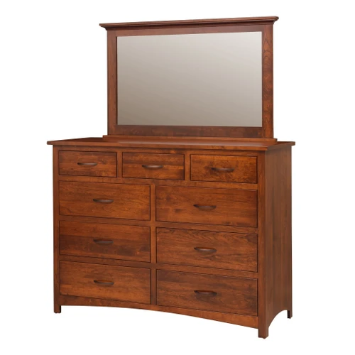 Amish Avondale 9-Drawer High Dresser — product view 2