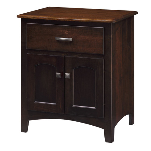 Amish Concord 2-door Solid Wood Nightstand — product view