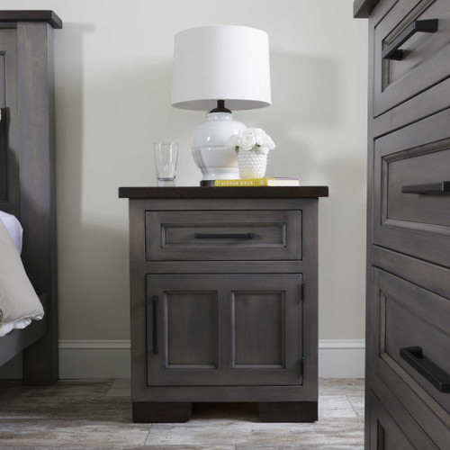 Amish Hudson 1 Door 1 Drawer Nightstand — product view