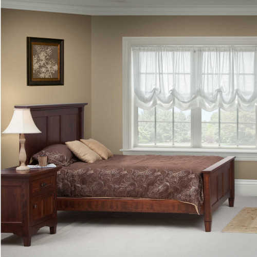 Amish Lexington Solid Wood Panel Bed — product view