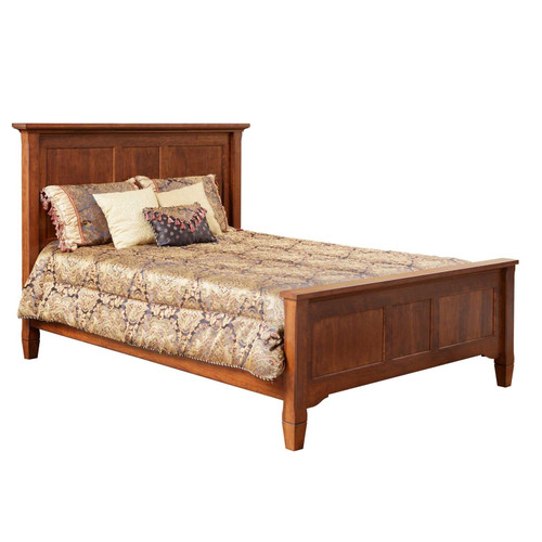 Amish Lexington Solid Wood Panel Bed — product view 2