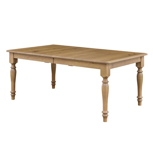 Amish Jasper Rectangular Turned Leg Dining Table — product view 2