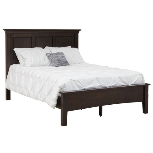 Amish Ellington Solid Wood Panel Bed — product view 2