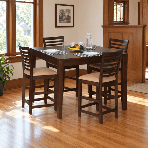 Amish Modern Solid Wood Tuscany Counter Height Table — product view