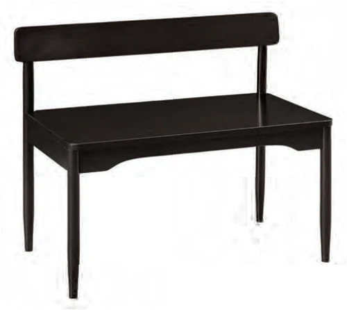 Alden bench — actual manufacturer photograph; selected size, components, wood and finish may differ