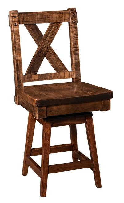 10836-2_Denver 24 Swivel Barstool.png — actual manufacturer photograph; see description for pictured model scope