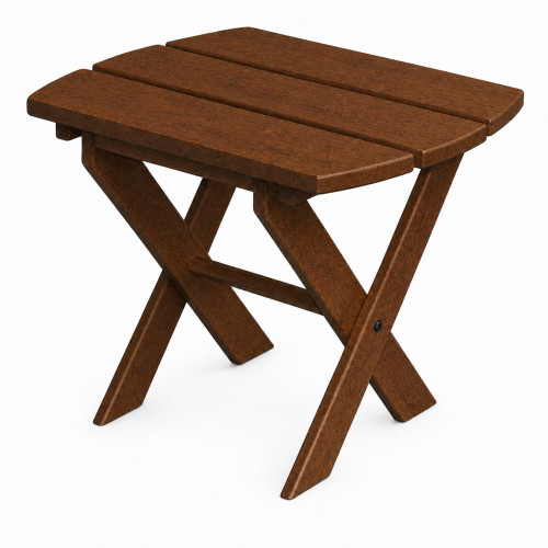 Ecommersify Inc HDPE Poly Folding Outdoor End Table, Amish Made in USA