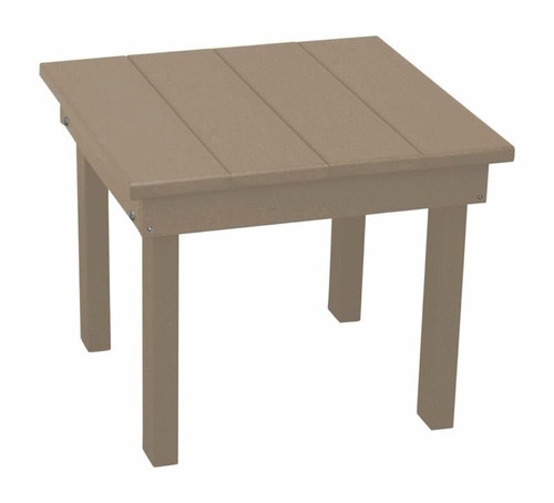 Ecommersify Inc HDPE Poly Outdoor End Table, Amish Made in USA