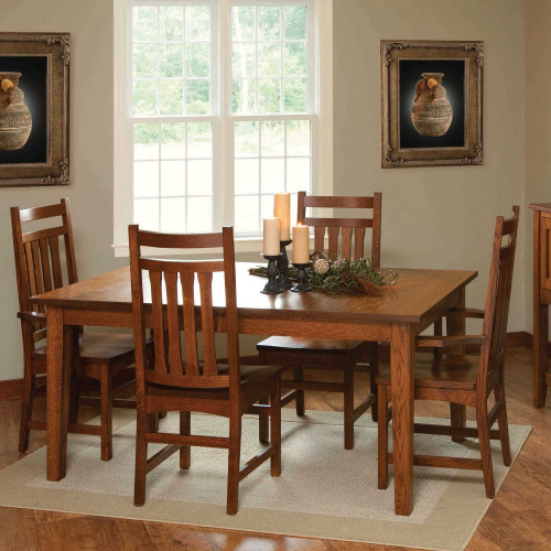 Mission Amish Leg Dining Room Table — product view