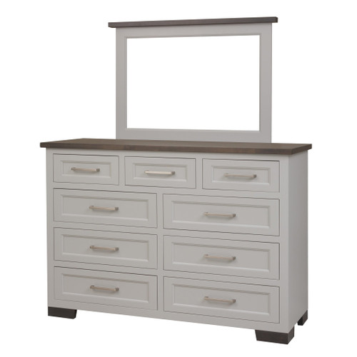 Rustic Amish Hudson Solid Wood 4pc Bedroom Set — product view 2