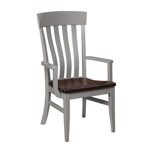 Amish Galena Lumbar Dining Chair — product view 2