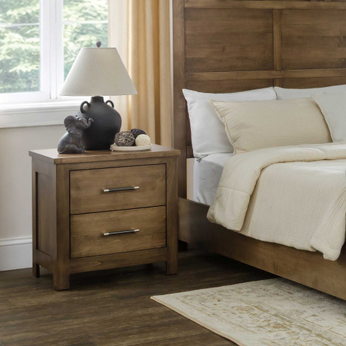 Amish Brooklyn 2 Drawer Nightstand — product view