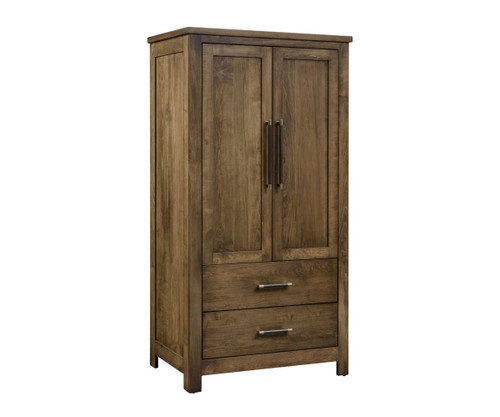 Amish Brooklyn 2-Drawer 2- Door Armoire — product view