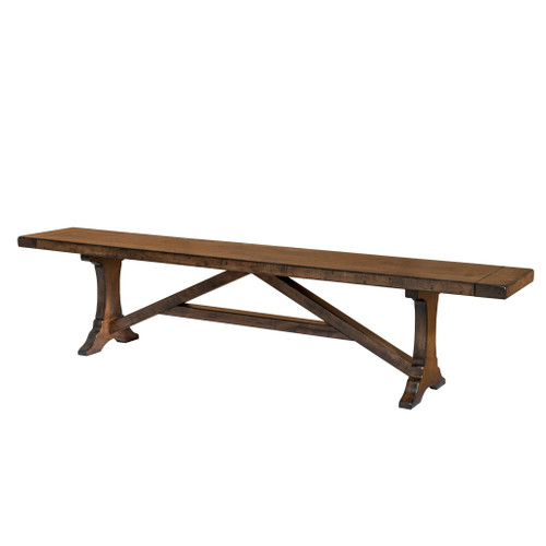 Westin Amish Solid Wood Dining Trestle Bench — product view 2