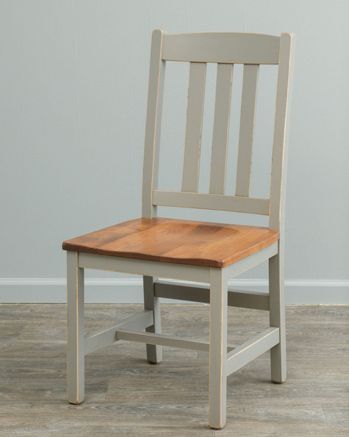 Amish Ancient Mission Rustic Dining Chair — product view
