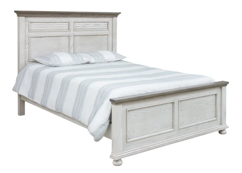 Amish Hickory Grove 2-Panel Bed — product view 2