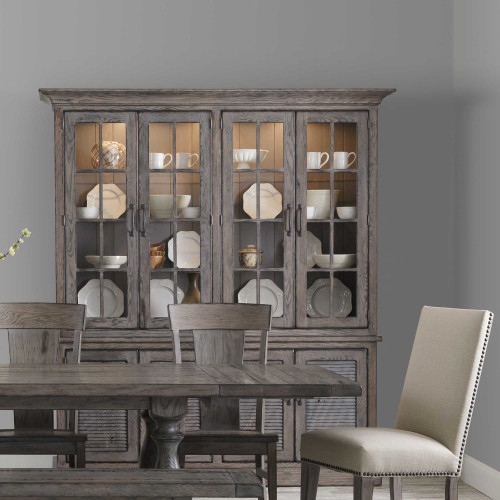 Baldwin Amish Solid Wood 4-Door Hutch — product view