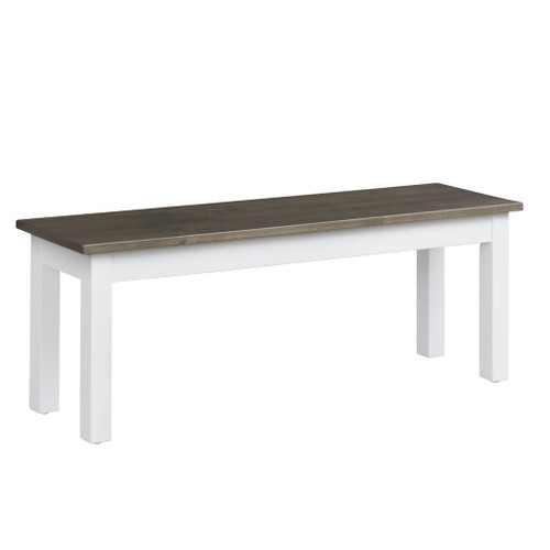 Amish Eco Solid Wood Dining Bench — product view 2