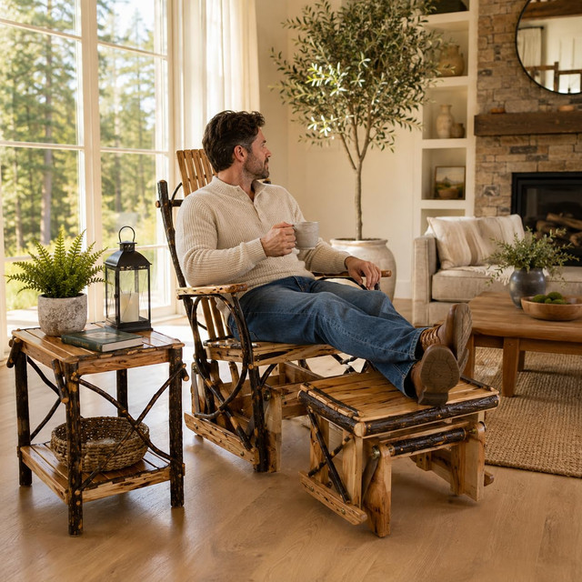 Decorating with Hickory Furniture: Texture, Color and Room Balance