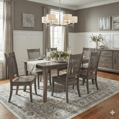 Concord Expandable Leg Dining Table | Handmade Amish Solid Wood Furniture with Heirloom Quality Craftsmanship, Made in USA