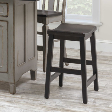 Coby Bar Height Stool | Handmade Amish Solid Wood Furniture with Heirloom Quality Craftsmanship, Made in USA