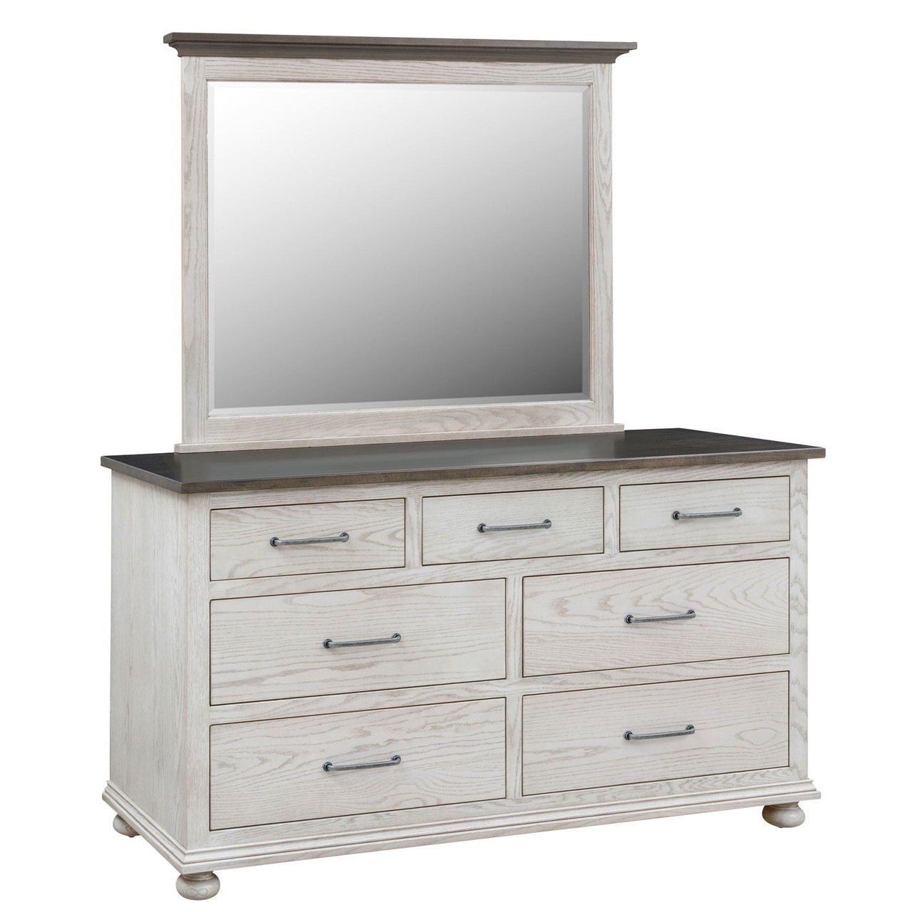 Amish Hickory Grove 35" Dresser — actual product photograph