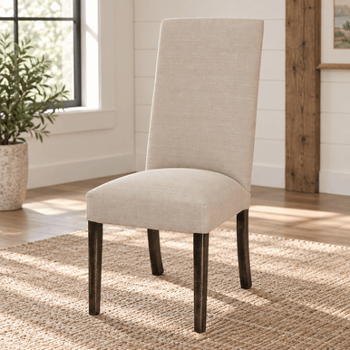 Sheldon Upholstered Dining Chair - Quick Ship | Handmade Amish Solid Wood Furniture with Heirloom Quality Craftsmanship, Made in USA