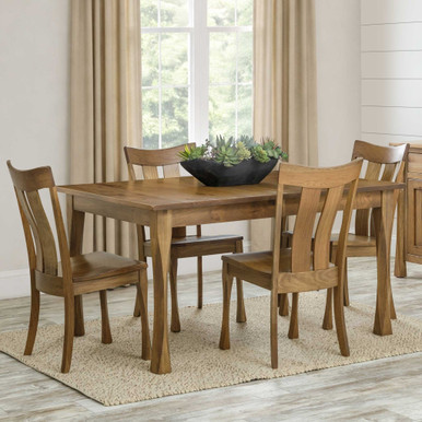 Manning Dining Table | Handmade Amish Solid Wood Furniture with Heirloom Quality Craftsmanship, Made in USA