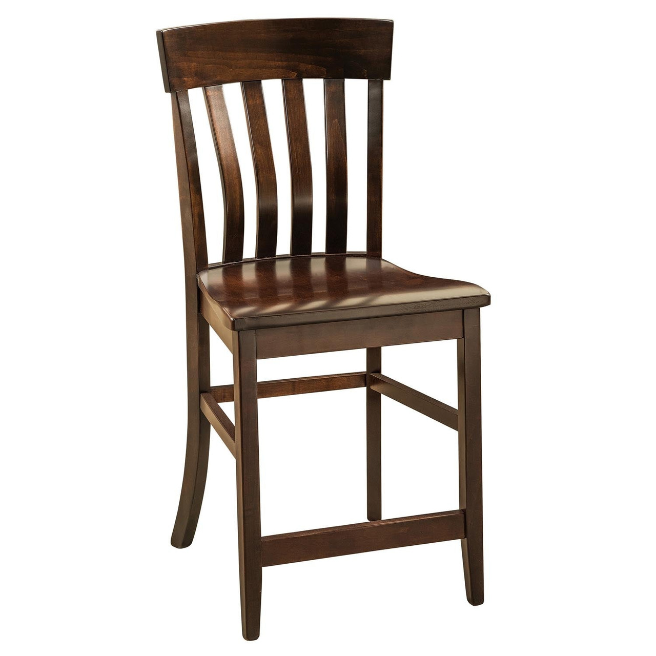 Amish Galena Bar Chair — actual product photograph