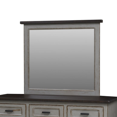 Hudson Mirror (for 36"high dresser) | Handmade Amish Solid Wood Furniture with Heirloom Quality Craftsmanship, Made in USA