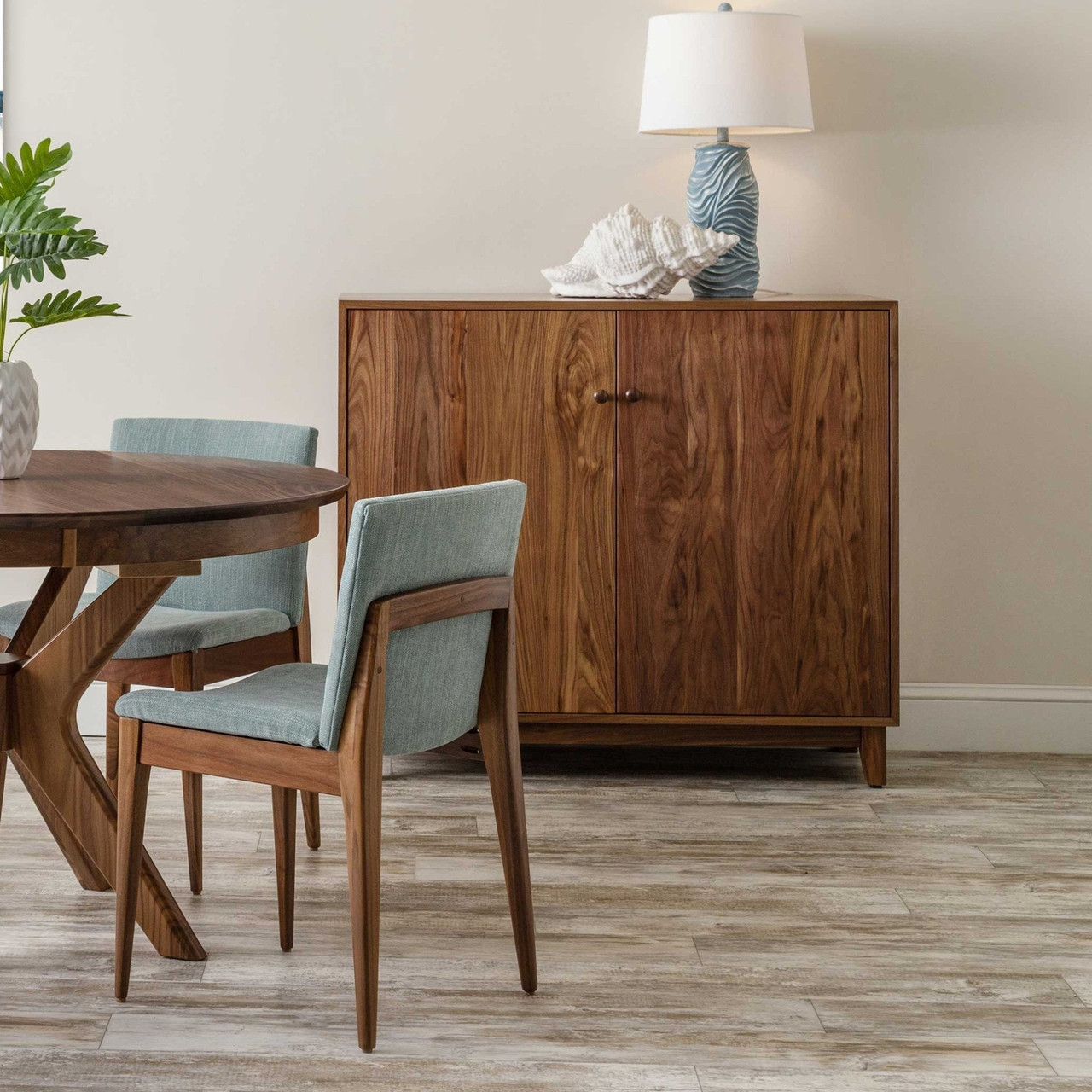 Amish Mid-Century Modern Tampa Dining Room Server — actual product photograph