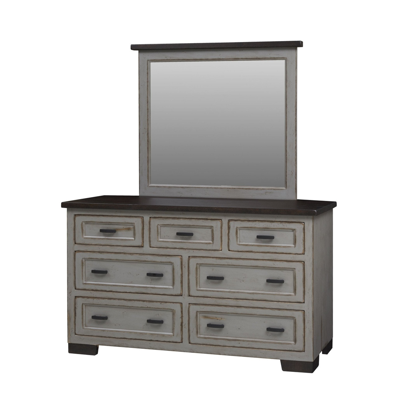 Amish Hudson Solid Wood Dresser — actual product photograph