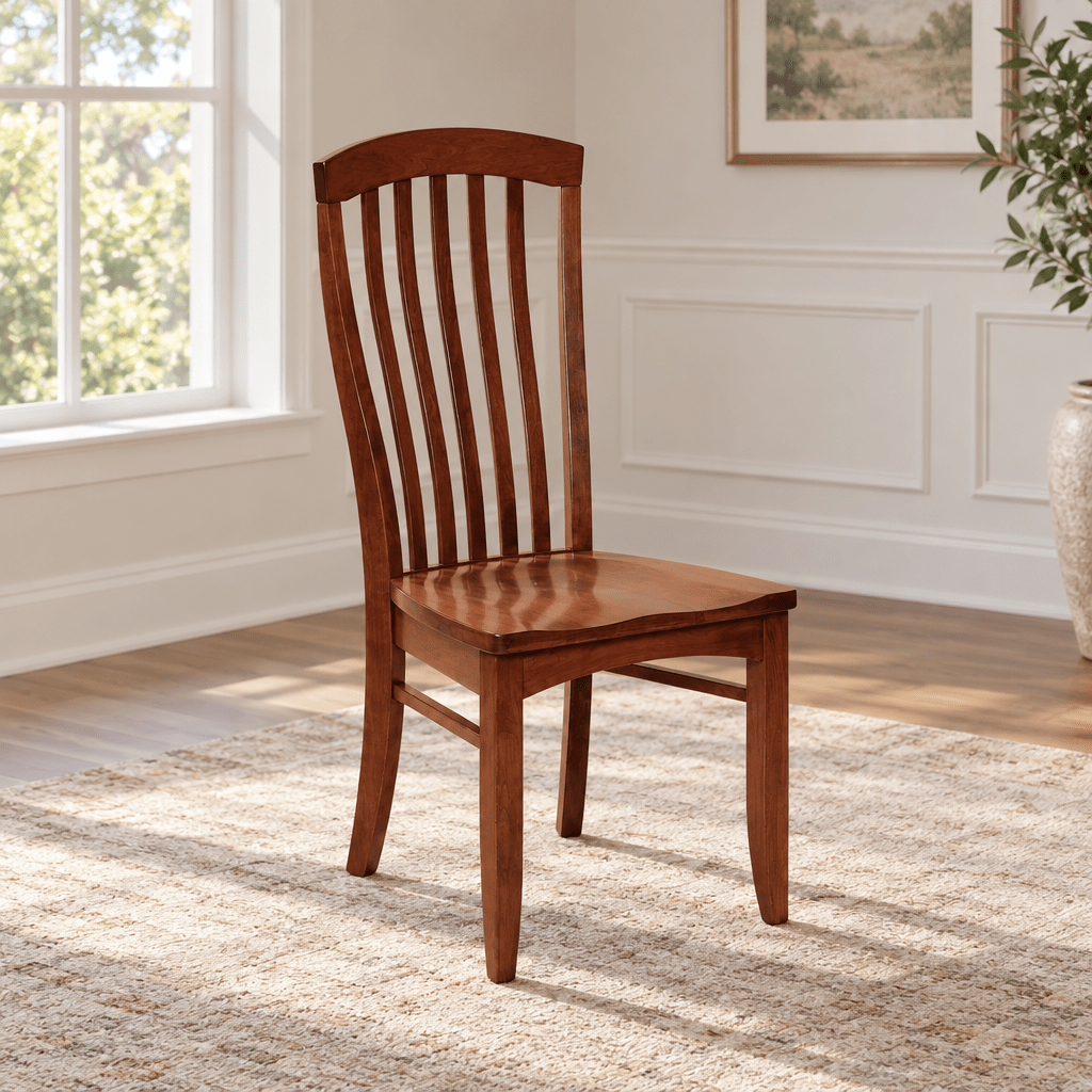 Amish Malibu Dining Chair — actual product photograph