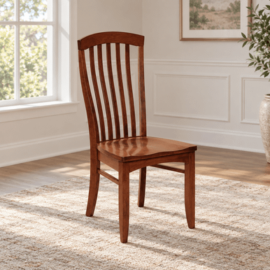 Malibu Dining Chair | Handmade Amish Solid Wood Furniture with Heirloom Quality Craftsmanship, Made in USA
