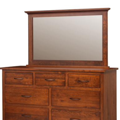 Avondale Mirror (for 46"high dresser) | Handmade Amish Solid Wood Furniture with Heirloom Quality Craftsmanship, Made in USA